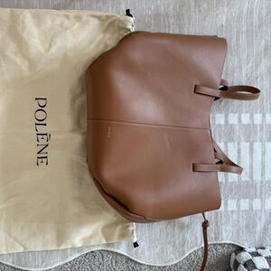 Polene Brown Tote Bag